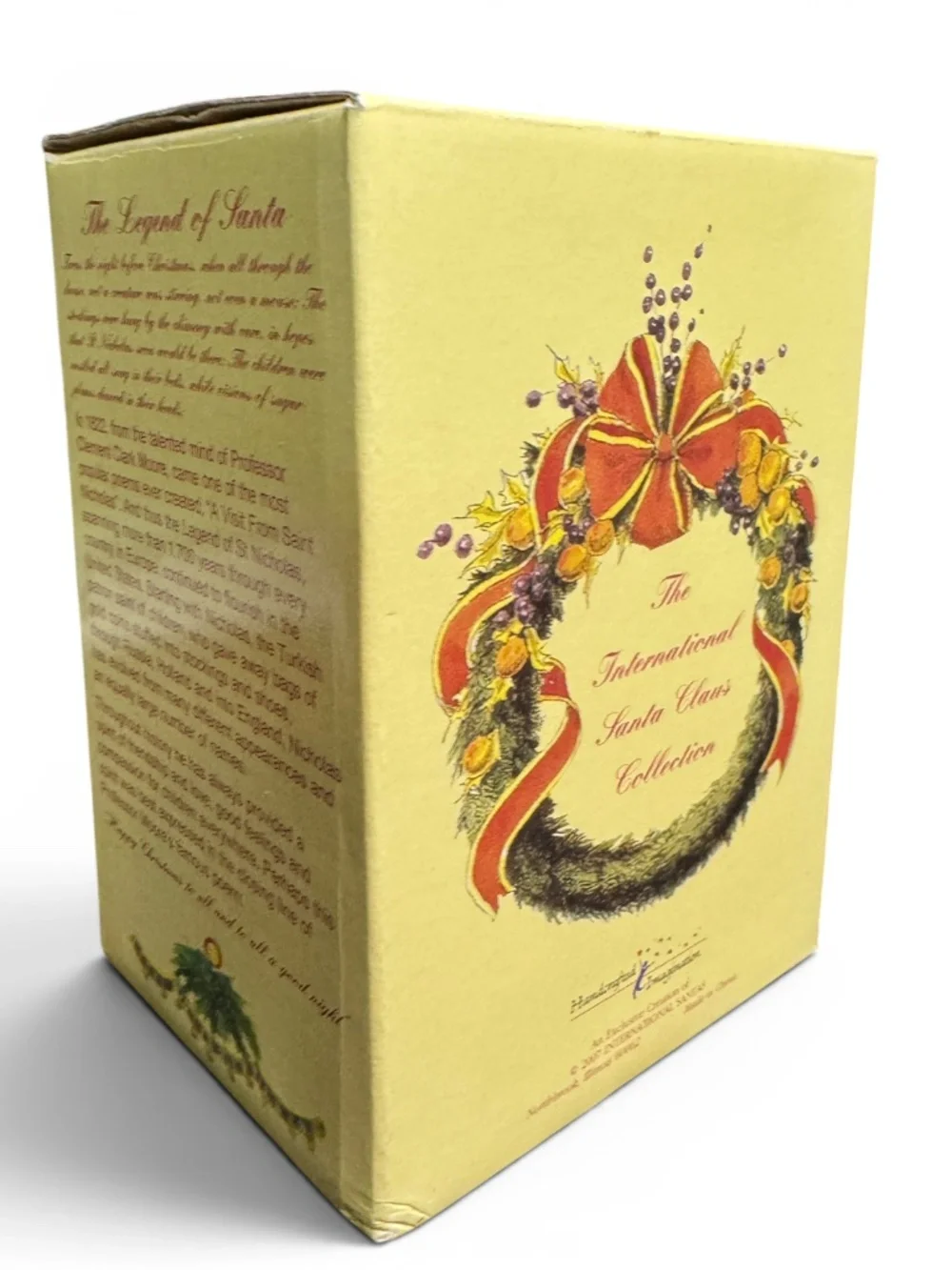 International Santa Collection SC93 St Nicholas Egypt Camel w Box